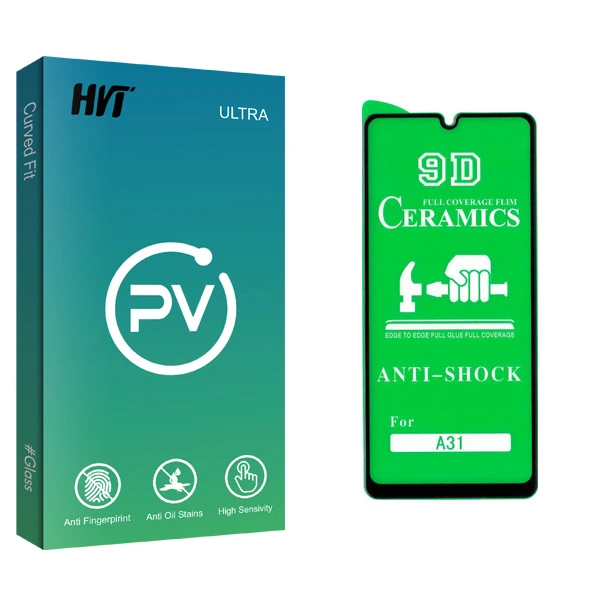 محافظ صفحه نمایش سرامیکی اچ وی تی مدل PV glass مناسب برای گوشی موبایل سامسونگ Galaxy A31