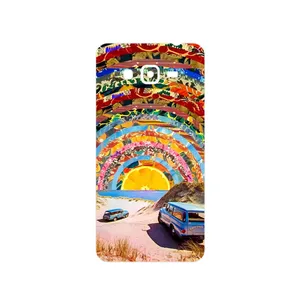 MAHOOT Collage of Orange Sky Cover Sticker for Samsung Galaxy Grand Prime