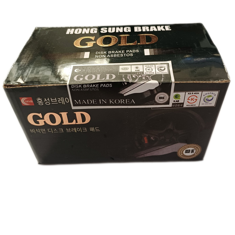 لنت ترمز جلو گلد مدل HP1022 مناسب برای تیبا 2