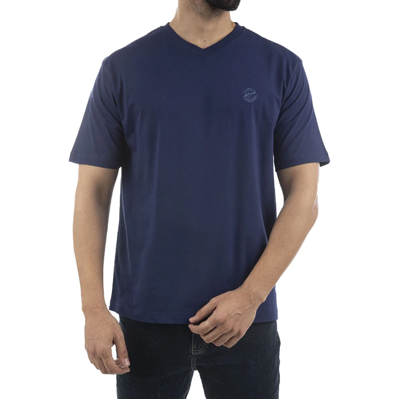 تی شرت آستین کوتاه مردانه جوتی جینز مدل یقه هفت کد 1551429