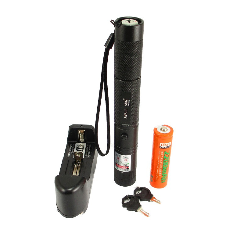 لیزر پوینتر اسمال سان مدل ZY-303 به همراه لیزر سه کاره 1