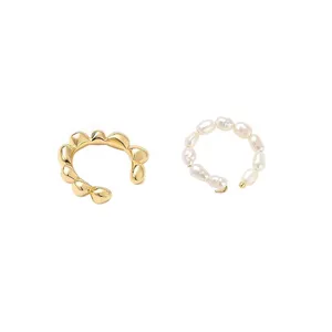 پیرسینگ گوش زنانه مدل ۵۹۰۳ مجموعه ۲ عددی