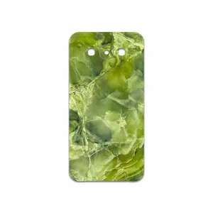 MAHOOT Green Crystal Marble Cover Sticker for Samsung Galaxy E7