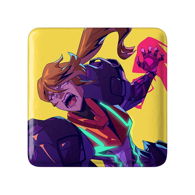 پیکسل خندالو طرح بازی متروید (Metroid) مدل مربعی کد 35680