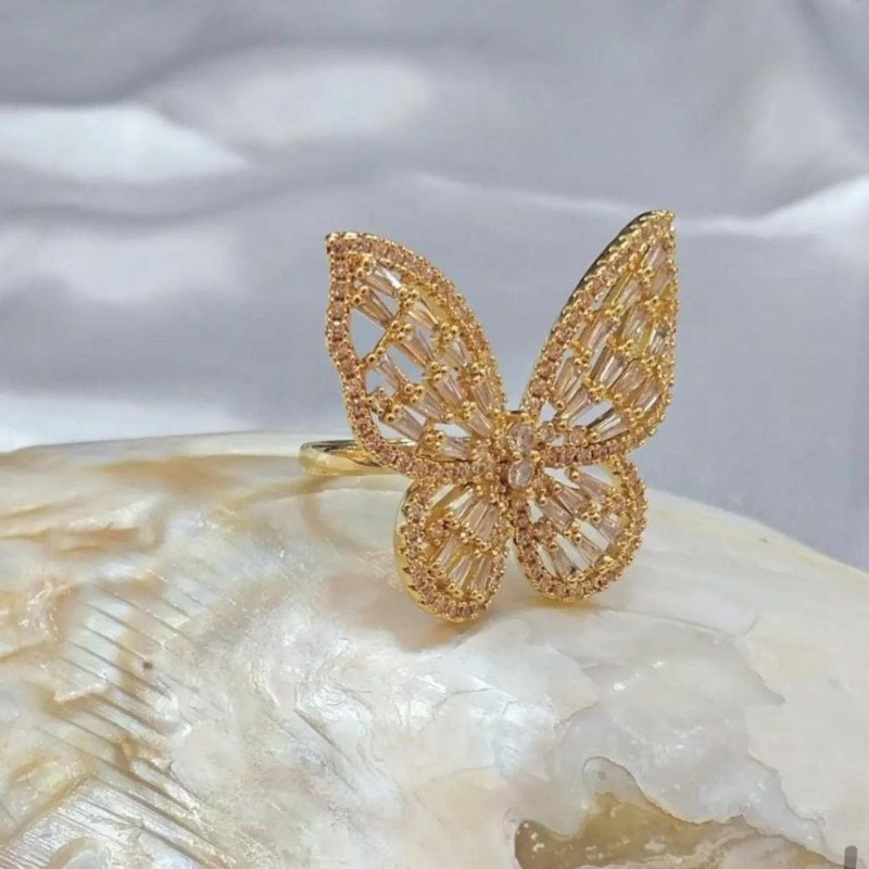 انگشتر زنانه مدل پروانه ای انگشتر زنانه مدل پروانه ای