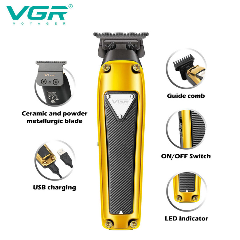 ماشین اصلاح موی سر و صورت وی جی ار مدل V-907 ماشین اصلاح موی سر و صورت وی جی ار مدل V-907