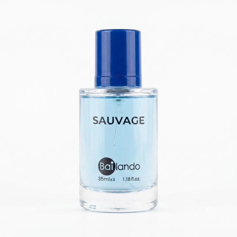 عطر جیبی مردانه بایلندو مدل Sauvage NB با رایحه تلخ و معطر حجم 35 میلی لیتر