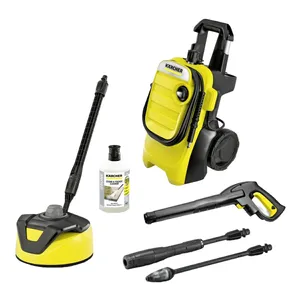 کارواش کرشر مدل K 4 Compact Home Kit  به همراه نازل کف شوی و محلول شوینده