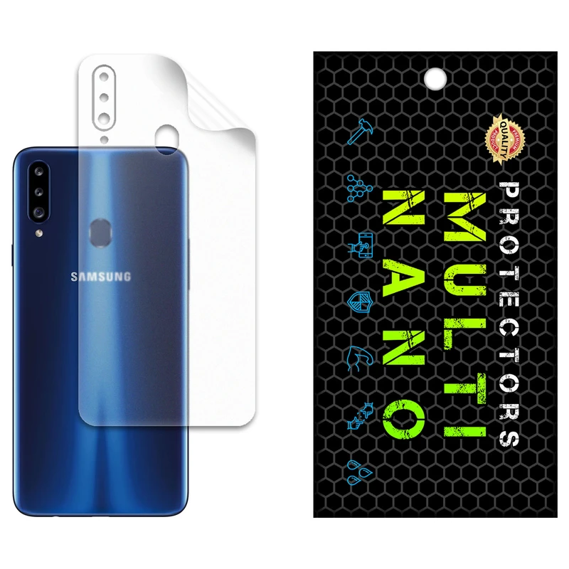 محافظ پشت مات نانو هیدروژل مولتی نانو مدل X-F1B مناسب برای گوشی موبایل سامسونگ Galaxy A20S