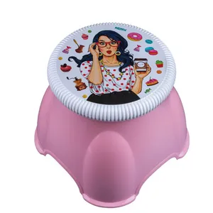 چهارپایه حمام طرح هوم لیدی کد 5