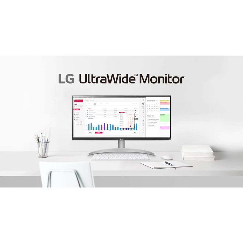 مانیتور 29 اینچ ال جی مدل 29WQ600 با وضوح Full HD پنل IPS و نرخ به روزرسانی 100 هرتز