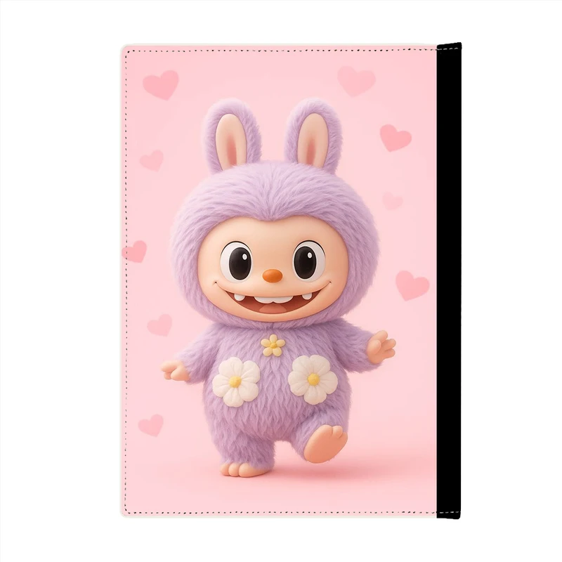 کلاسور پاد آفرین مدل فانتزی کارتونی طرح لبوبو کیوت و بامزه ترند کد p96