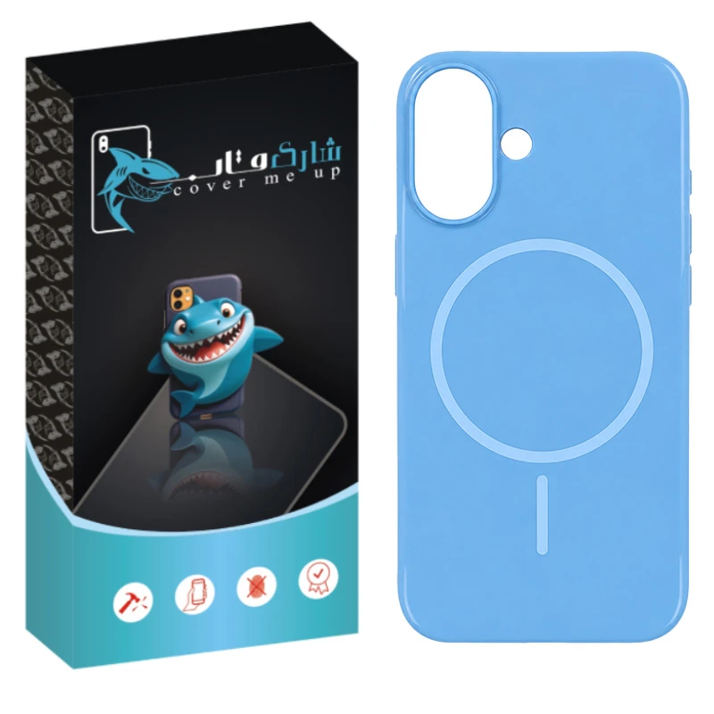 کاور شارک قاب مدل لوکس مناسب برای گوشی موبایل اپل Iphone 16