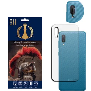 Infinity A02 camera lens protector for SAMSUNG GALAXY A02 with back protector