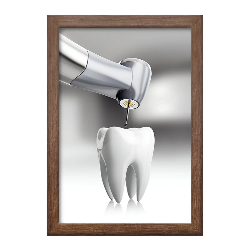 تابلو خندالو طرح دندان و دندان پزشکی کد F9826