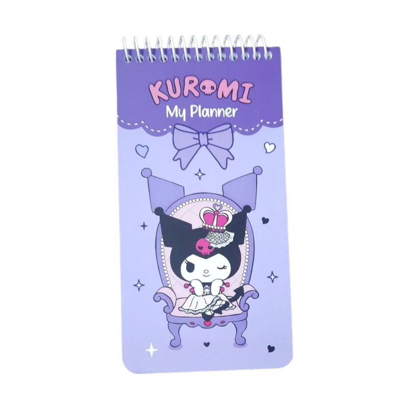 دفتر یادداشت 60 برگ پارسام مدل برنامه ریزی طرح کرومی و تاج کد mn01