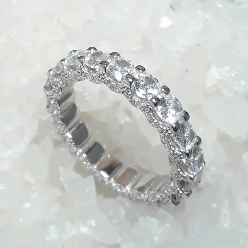 انگشتر نقره زنانه کد 98