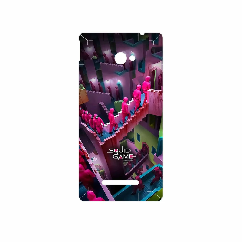 برچسب پوششی ماهوت مدل Squid Game مناسب برای گوشی موبایل اچ تی سی 8X