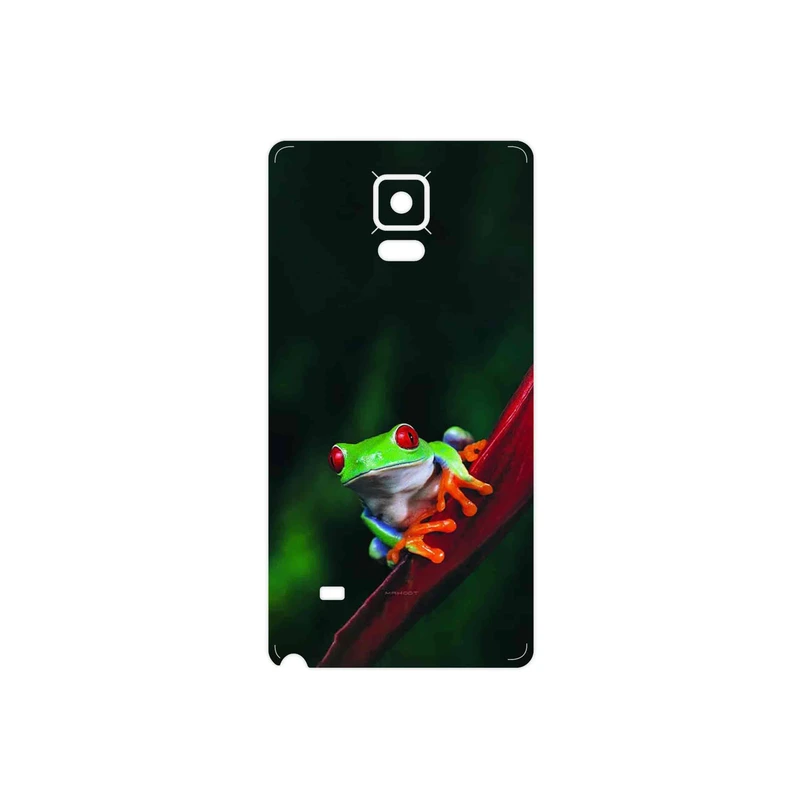برچسب پوششی ماهوت مدل Frog مناسب برای گوشی موبایل سامسونگ Galaxy Note 4