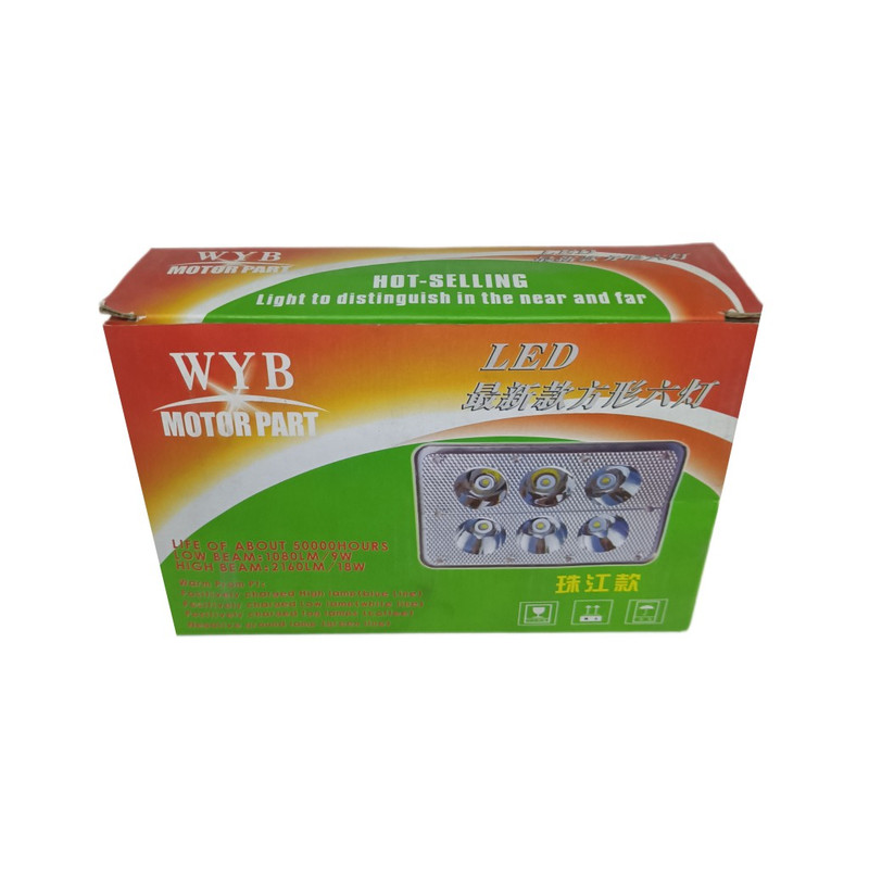 چراغ جلو موتورسیکلت مدل ال ای دی مناسب برای هوندا 125