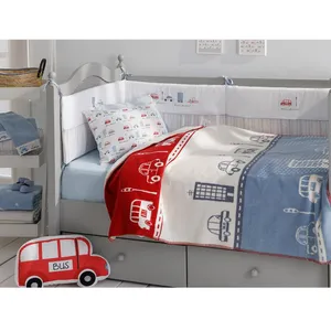 پتوی کودک انگلیش هوم مدل Mini Cars   سایز 120x100 سانتی متر
