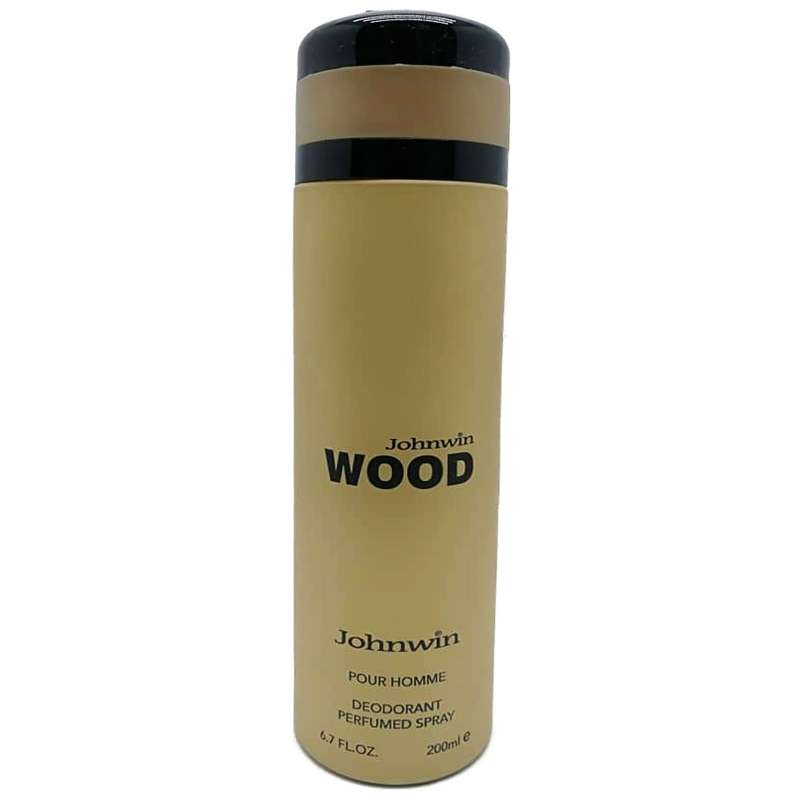 اسپری خوشبو کننده بدن مردانه جانوین مدل Wood حجم 200 میلی لیتر اسپری خوشبو کننده بدن مردانه جانوین مدل Wood حجم 200 میلی لیتر