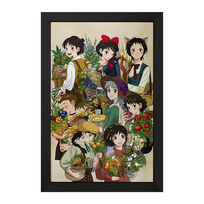 تابلو خندالو مدل انیمه پرنسس مونونوکه کد 34071