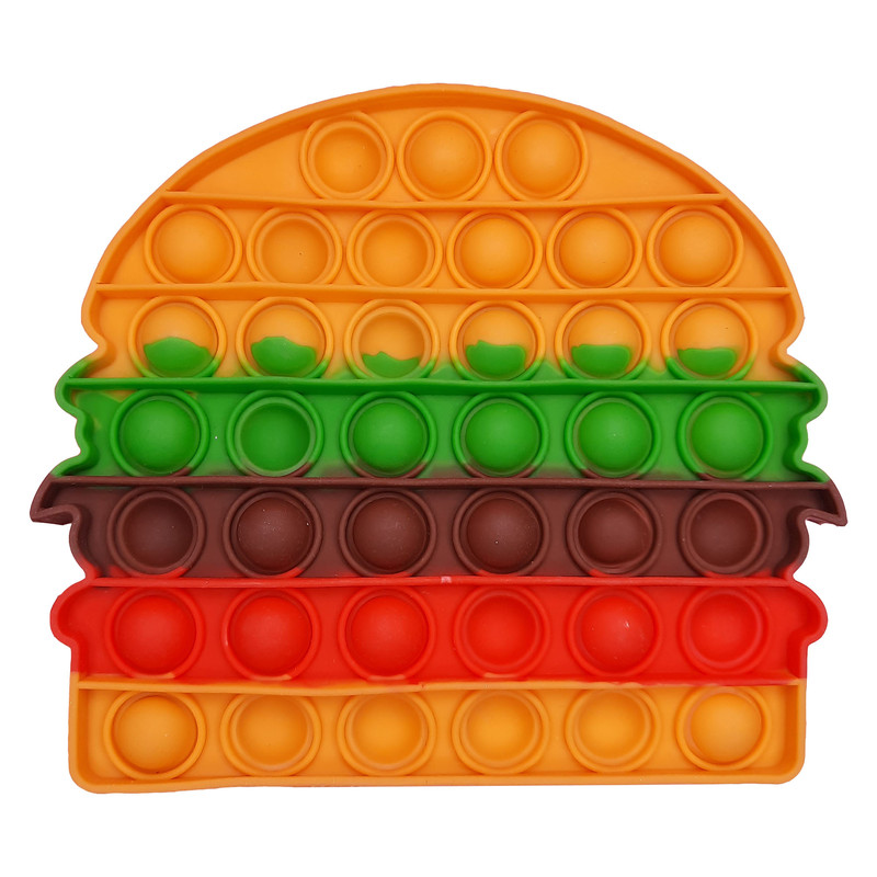 فیجت ضد استرس مدل پاپیت طرح همبرگر