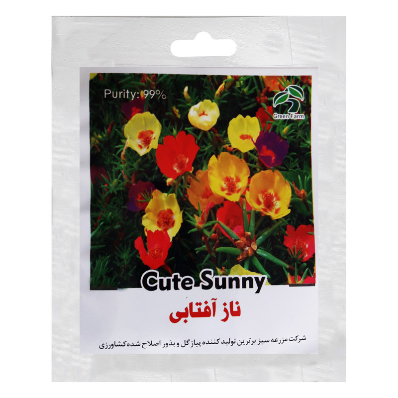 بذر گلهای بهار گرین فارم کد 002 بسته 6 عددی