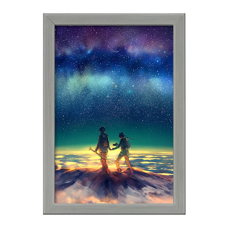 تابلو خندالو طرح کهکشان و سیاره ها کد 25382