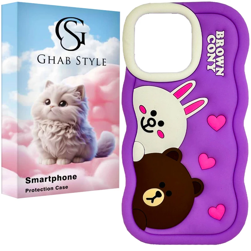 کاور قاب استایل مدل فانتزی دخترانه مناسب برای گوشی موبایل اپل iPhone 16 Pro