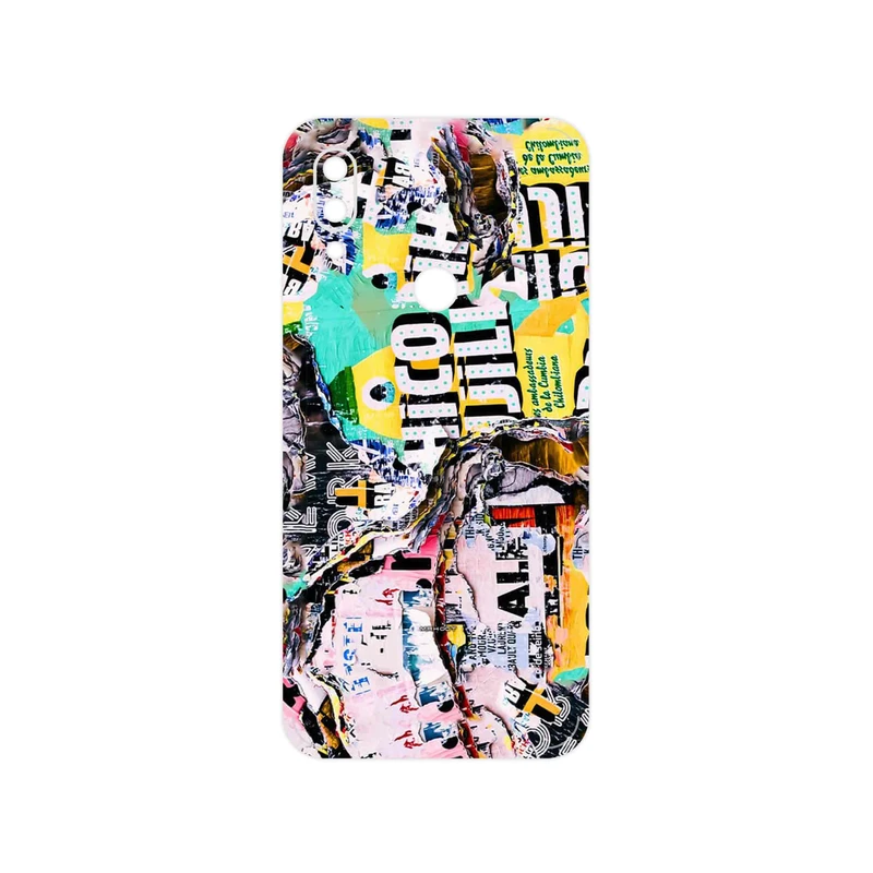 برچسب پوششی ماهوت مدل Collage of Teared Paper مناسب برای گوشی موبایل شیائومی Redmi 7