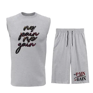 ست تاپ و شلوارک مردانه مدل T175G