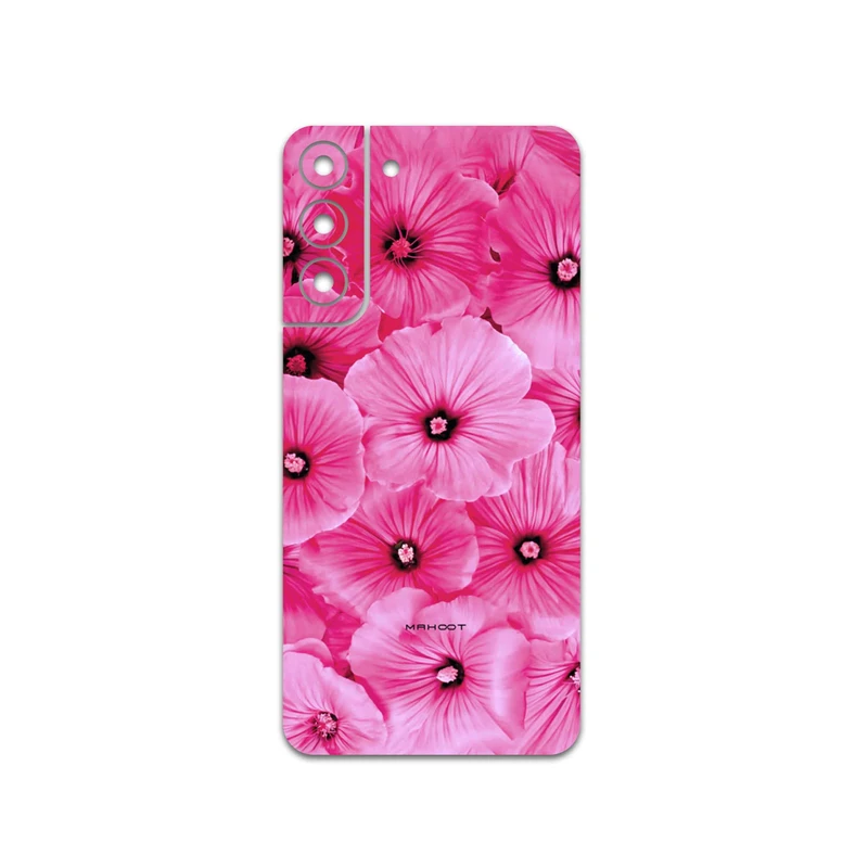 برچسب پوششی ماهوت مدل Pink-Flower مناسب برای گوشی موبایل سامسونگ Galaxy S22 Plus 5G