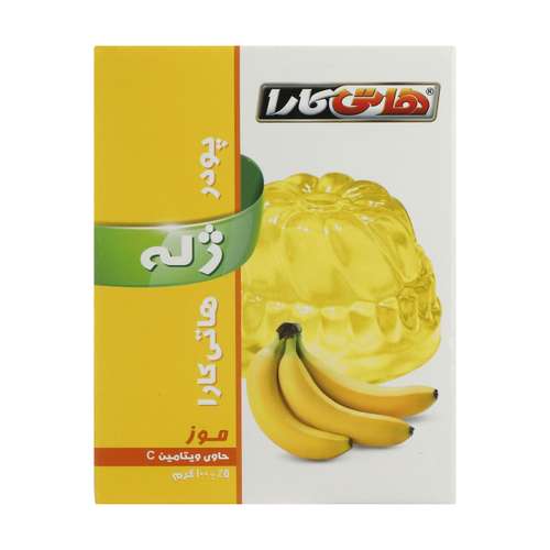 پودر ژله موز هاتی کارا - 100 گرم 