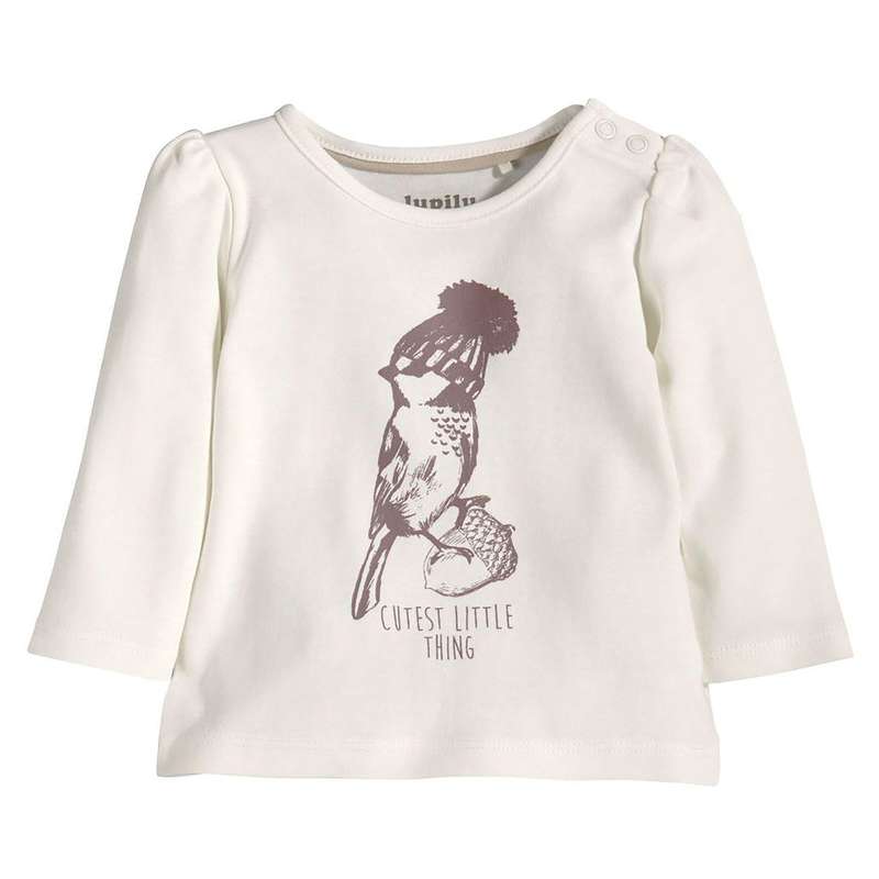 تی شرت آستین بلند نوزادی لوپیلو مدل 1214-0637