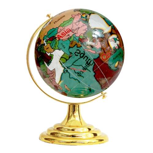 دکوری مدل کره زمین بلوری کد 01
