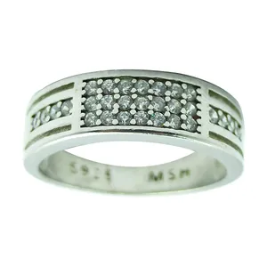 انگشتر نقره زنانه سلین کالا مدل برلیان ce-As314