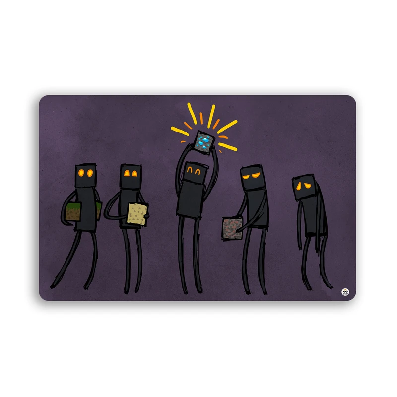 ماوس پد مخصوص بازی شادیت مدل Minecraft کد1164 سایز 37*24 سانتی متر