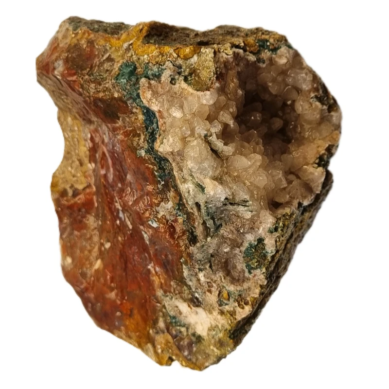 سنگ راف عقیق مدل شجر پاییزه و کوارتز مدل t6