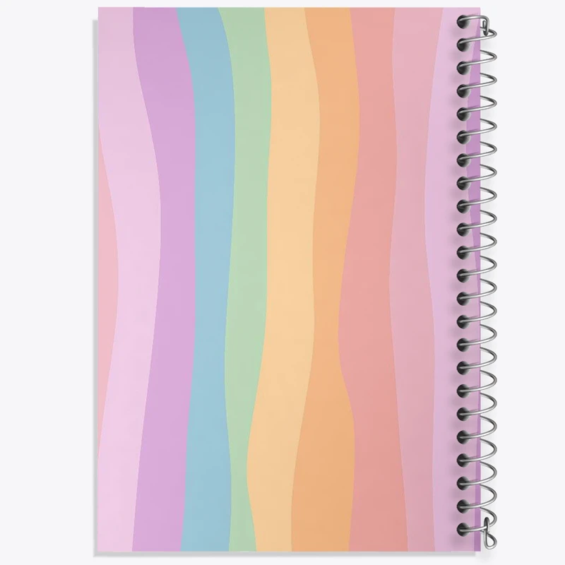 دفتر مشق 100 برگ خندالو طرح رنگی رنگی کد N3174