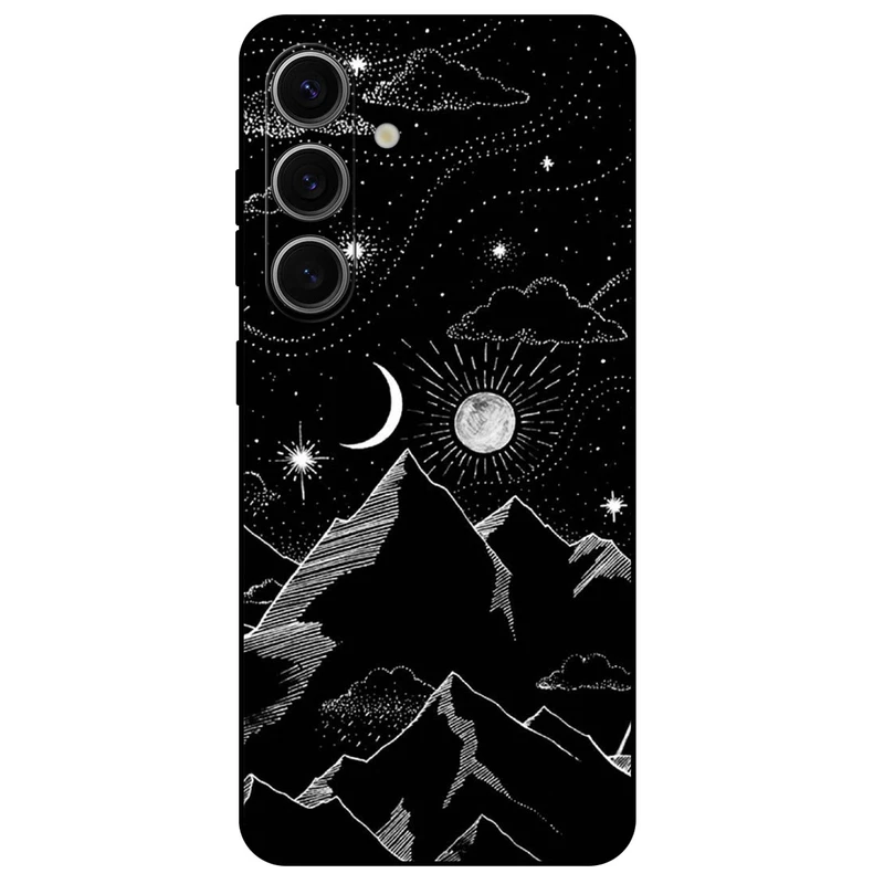 کاور مگافون طرح کوه مدل 8078 مناسب برای گوشی موبایل سامسونگ Galaxy S24 Plus