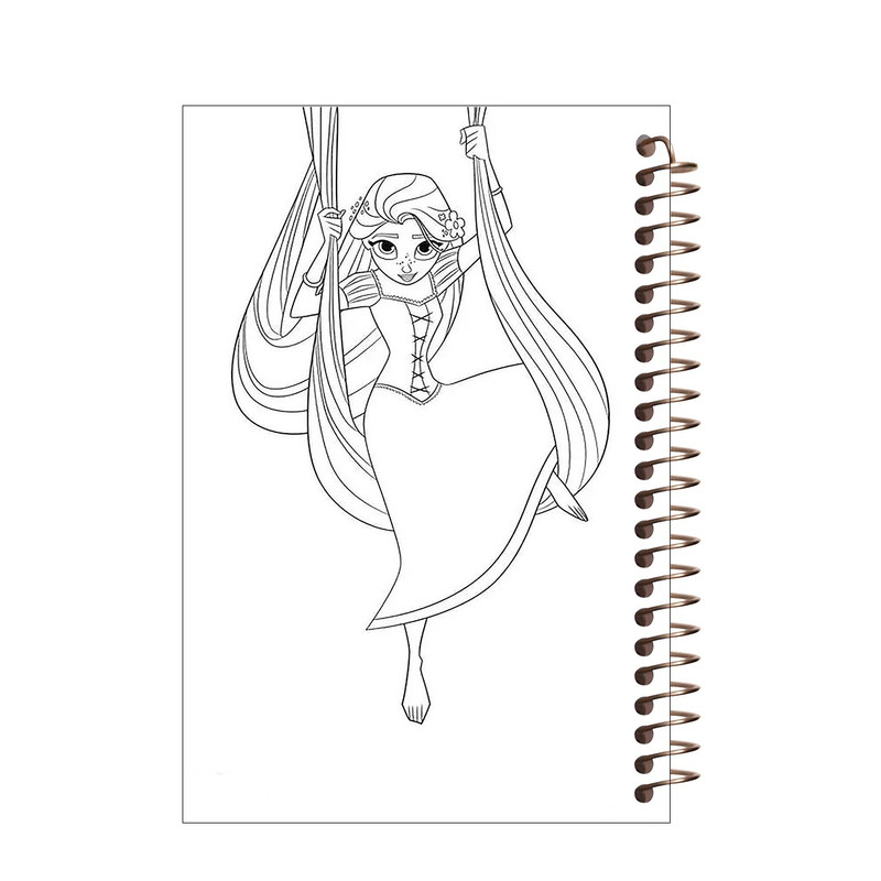 دفتر رنگ آمیزی طرح دخترانه کد R45