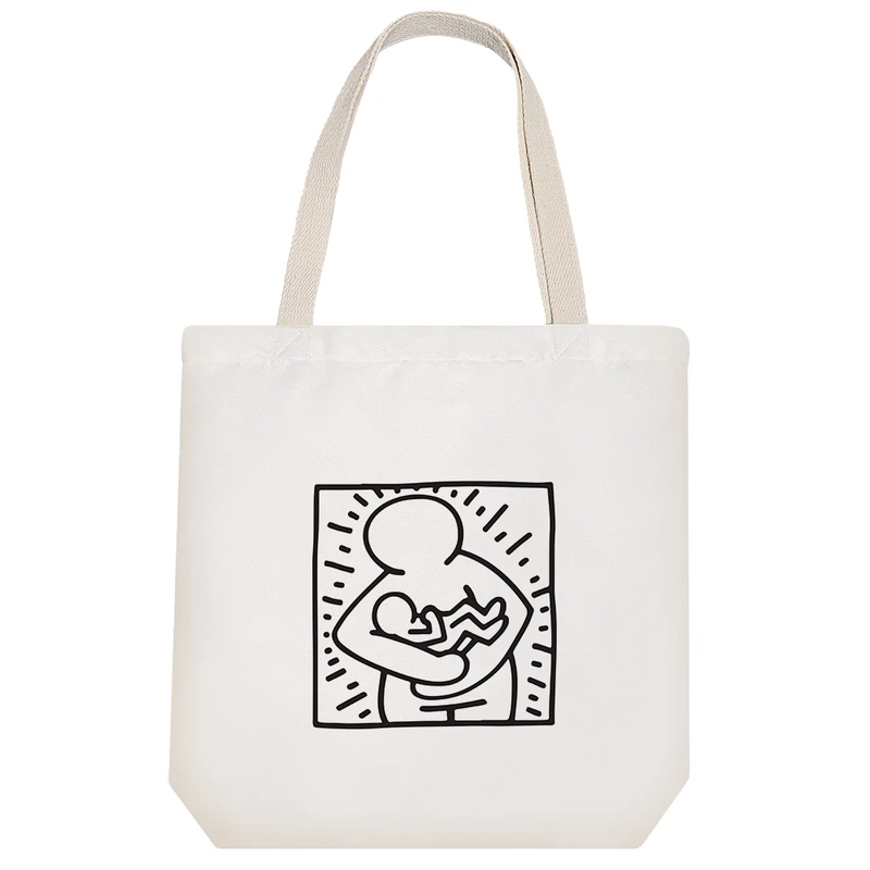 ساک خرید پارچه ای خندالو طرح مادر مدل توت بگ کد 6911