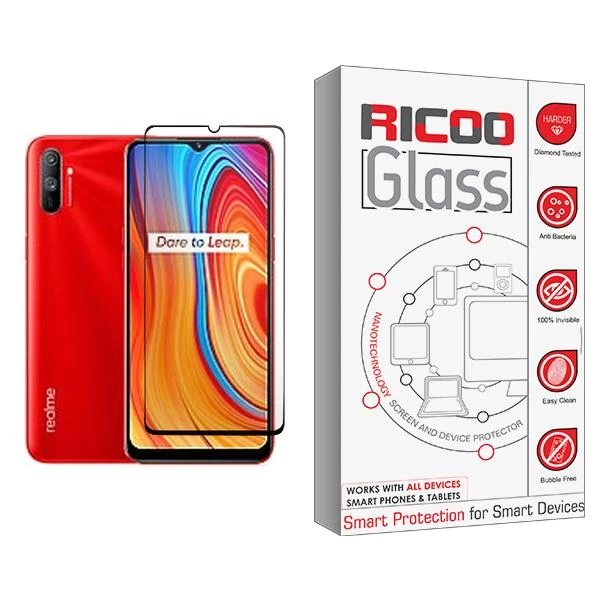 محافظ صفحه نمایش ریکو مدل Ricoo Glass MIX001 مناسب برای گوشی موبایل ریلمی C3