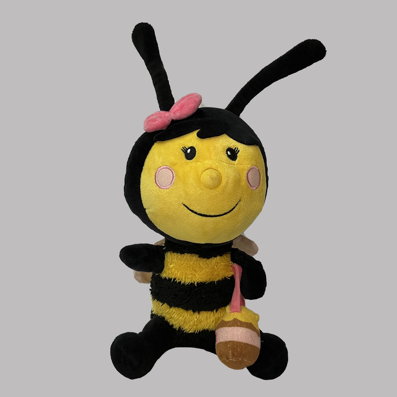 عروسک طرح زنبور مدل Bee and Honey کد SZ10/690 ارتفاع 28 سانتی متر