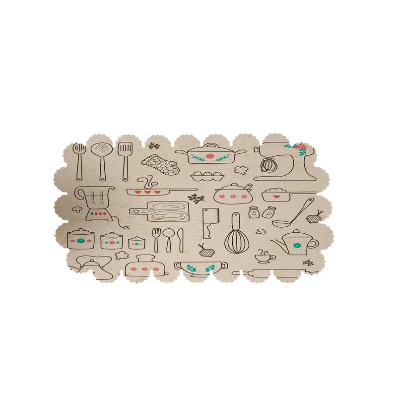 رومیزی طرح آشپزخانه کد 8086R