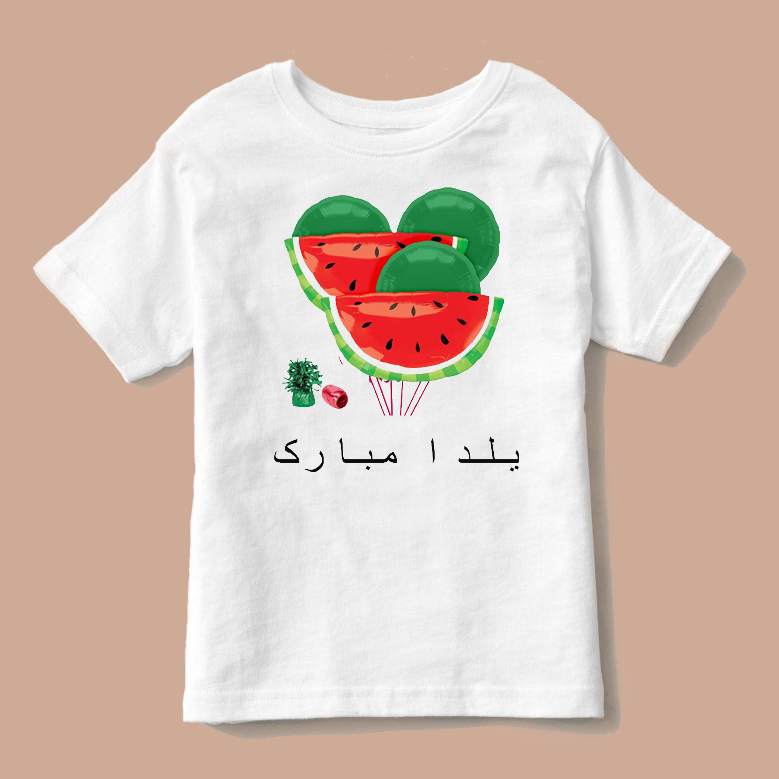 تی شرت بچگانه طرح هندوانه یلدایی کد p5