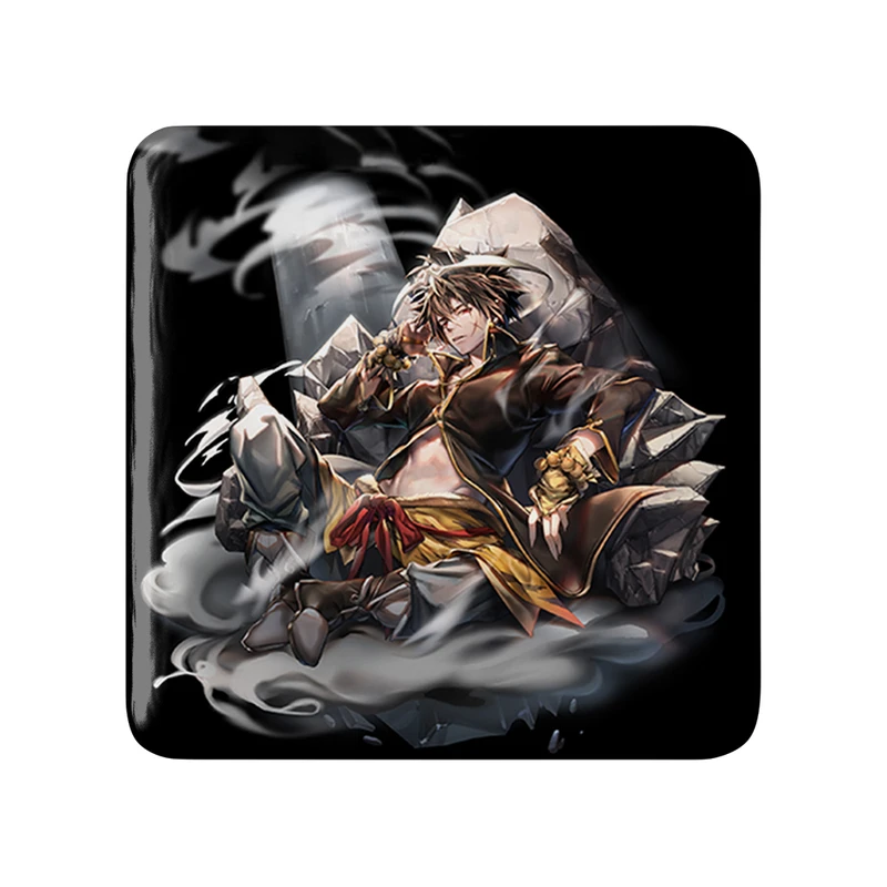 مگنت خندالو طرح جین موری انیمه خدای دبیرستان مدل مربعی کد 34930