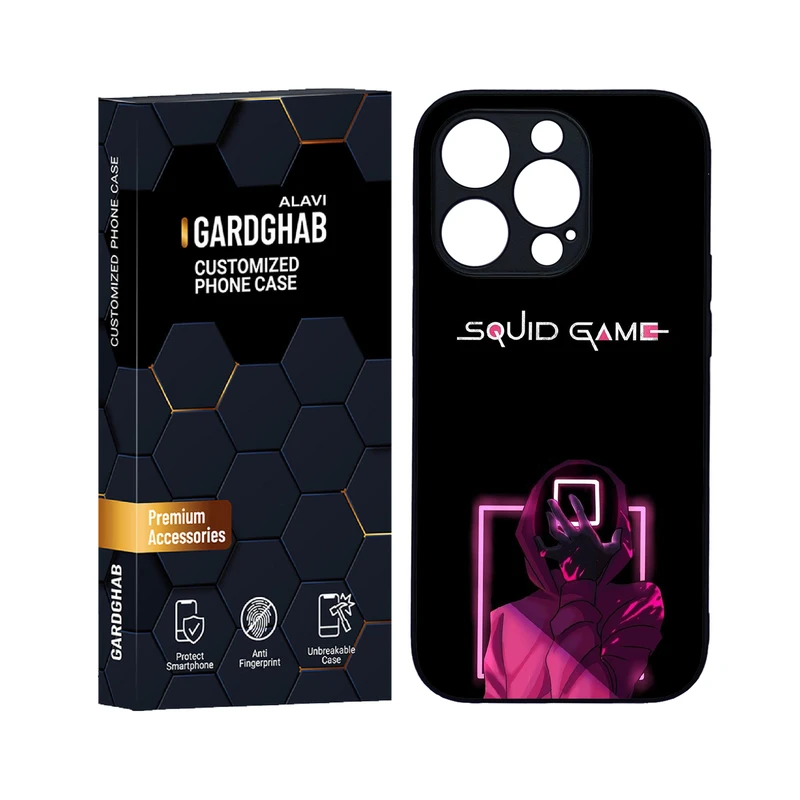 کاور گارد قاب علوی مدل دورژله ای فانتزی مناسب برای گوشی موبایل اپل iPhone 14 Pro